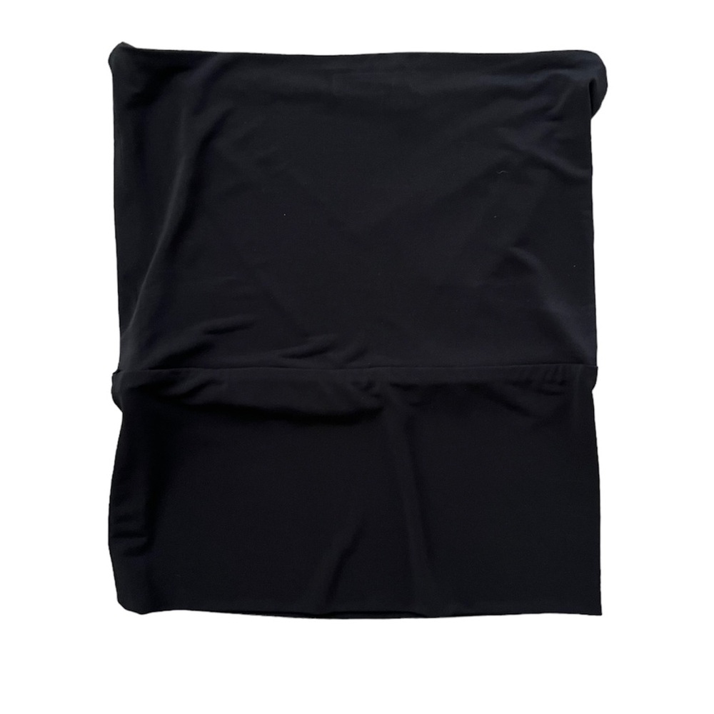 FRANCO MIRABELLI | Strapless Tube Top with Lettuce Detailing
